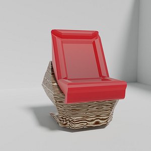 Chair with stand 3D model