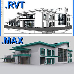 Revit day care centre & max file 02