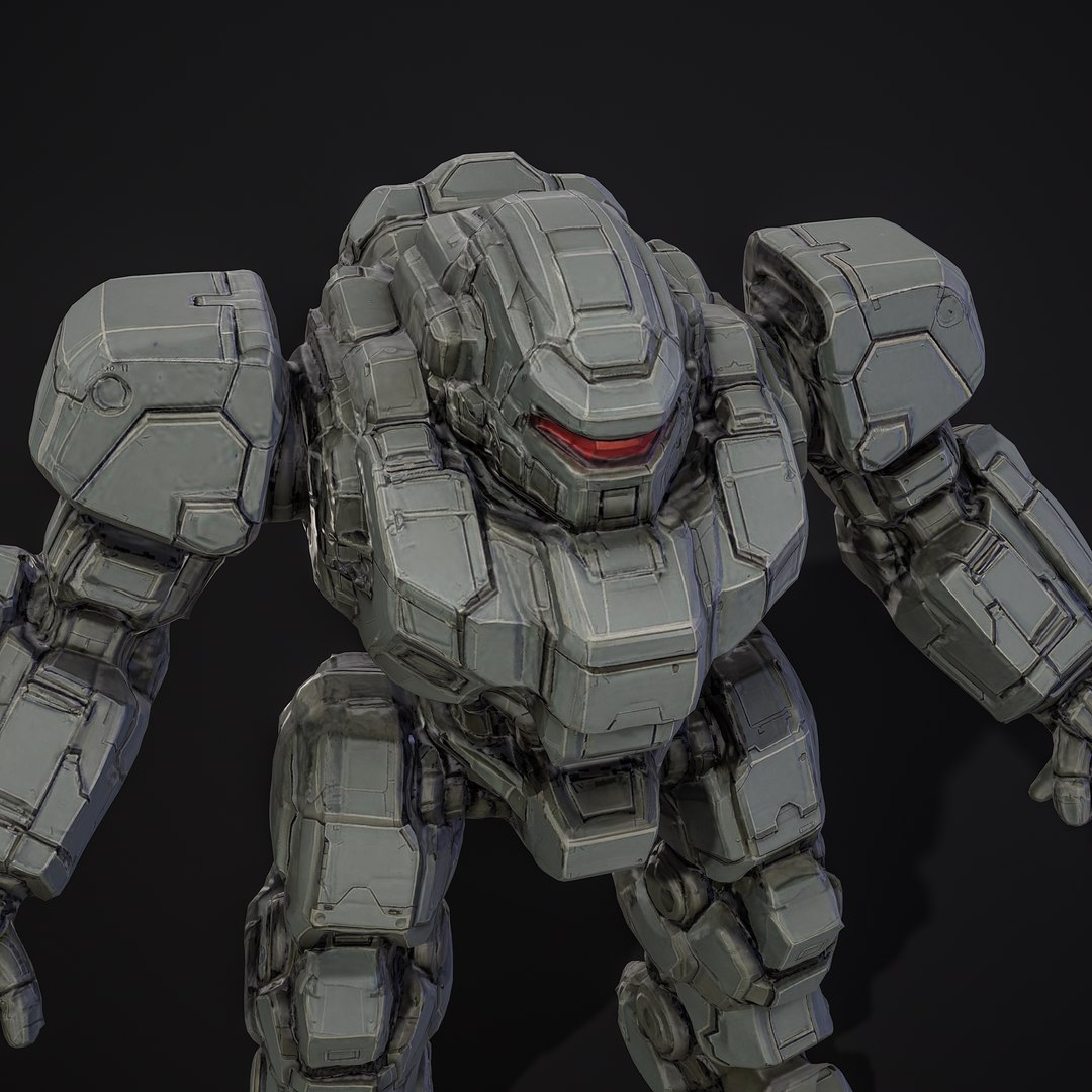 Mecha Robot Model - TurboSquid 2494091