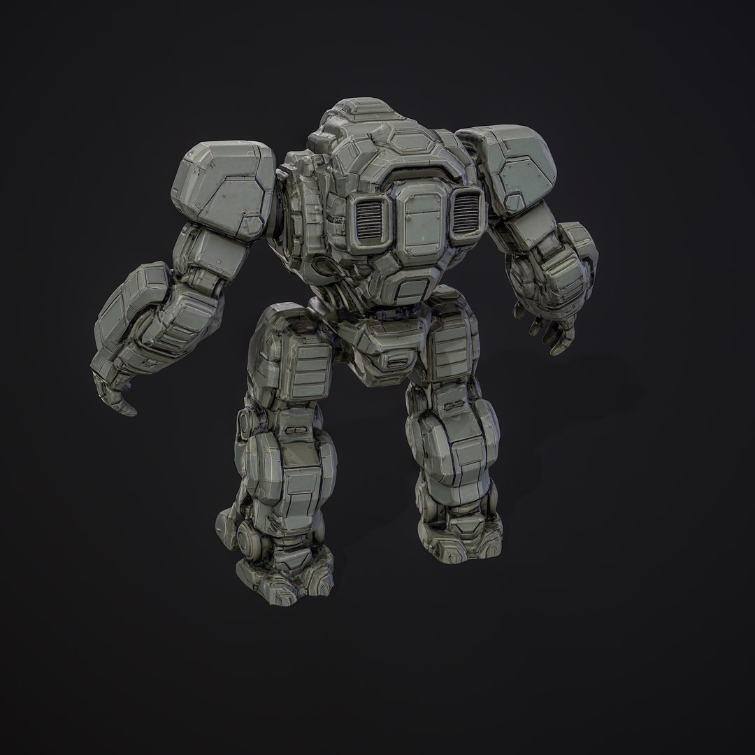 Mecha Robot Model - TurboSquid 2494091
