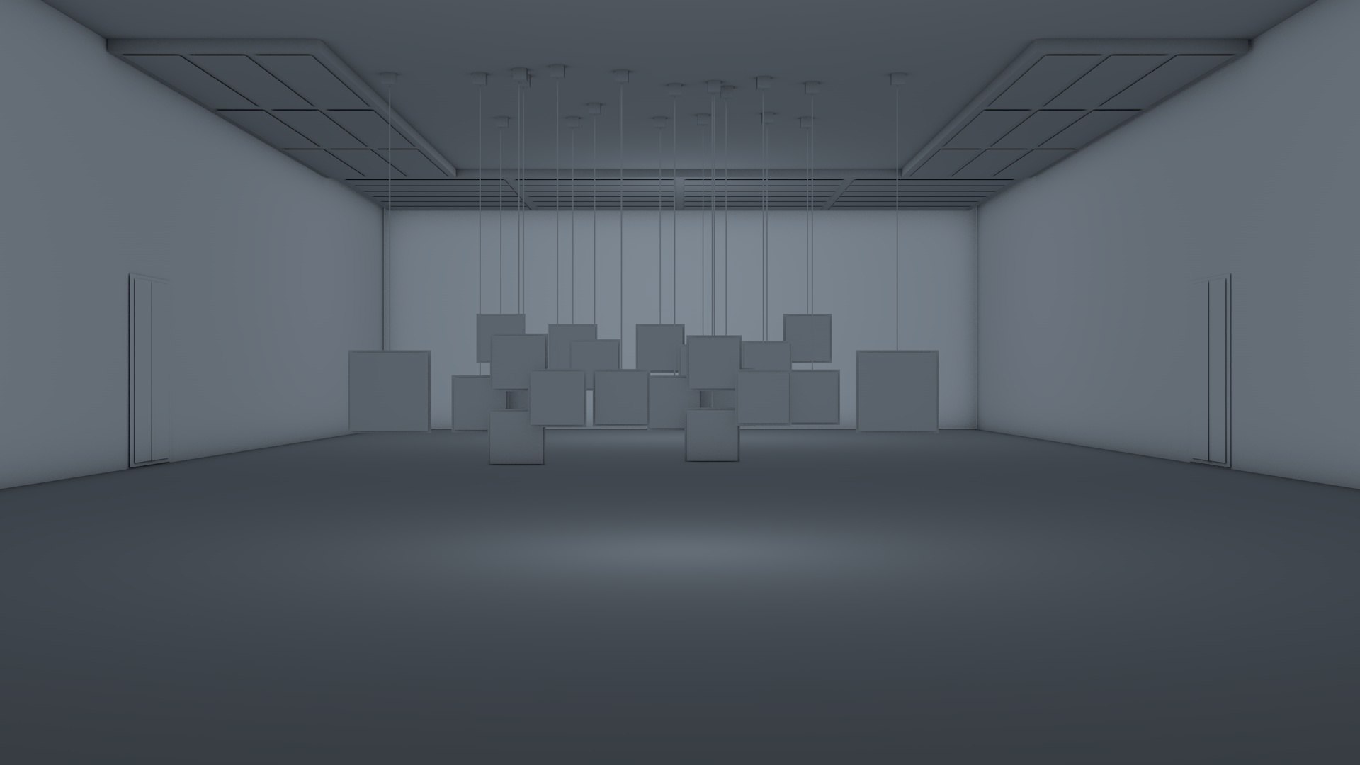 Modern Virtual Set 3D Model - TurboSquid 1620815