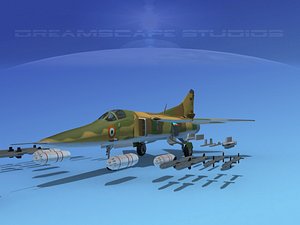 3ds max mig-27 flogger india
