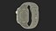 Apple Watch Series 10 Black with Rubber Strap and Display On