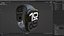 Apple Watch Series 10 Black with Rubber Strap and Display On
