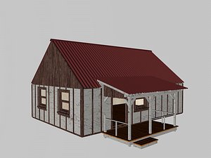 house wood model