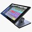 adjustable touchscreen display monitor 3D model