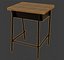 Student Desk 3D model
