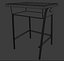 Student Desk 3D model