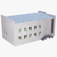 Brutalism Old Soviet Building