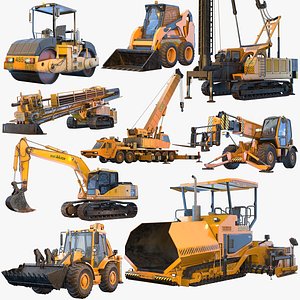 Heavy Construction Machinery Equipment Industrial 9 in 1 PBR