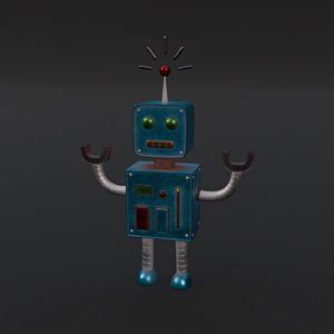 3D model Robot Friend