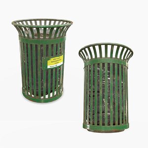 waste bin 3D model
