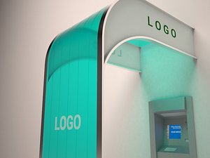 3d model atm sunshade