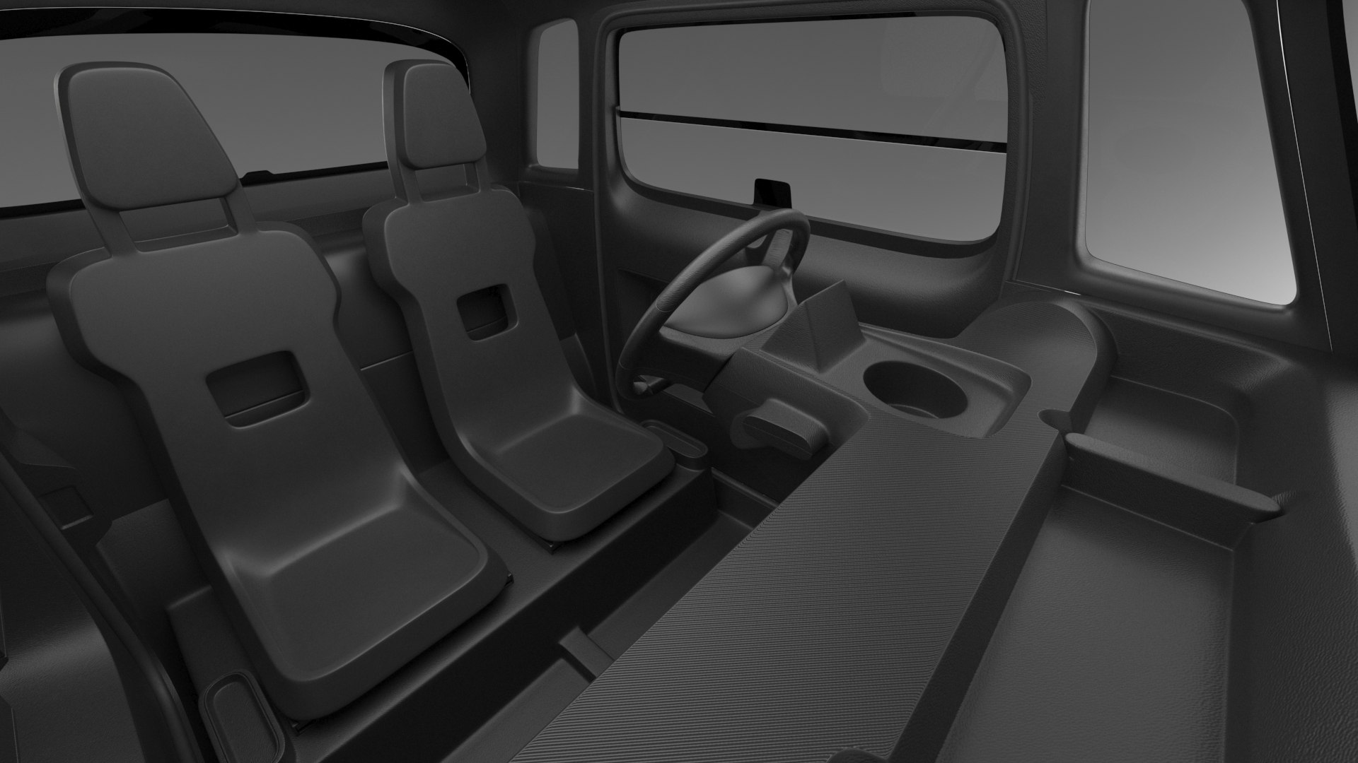 Urban Electric Scooter Simple Interior model - TurboSquid 2092933