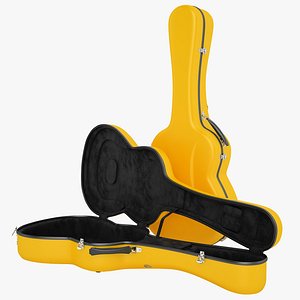 3d visesnut guitar case