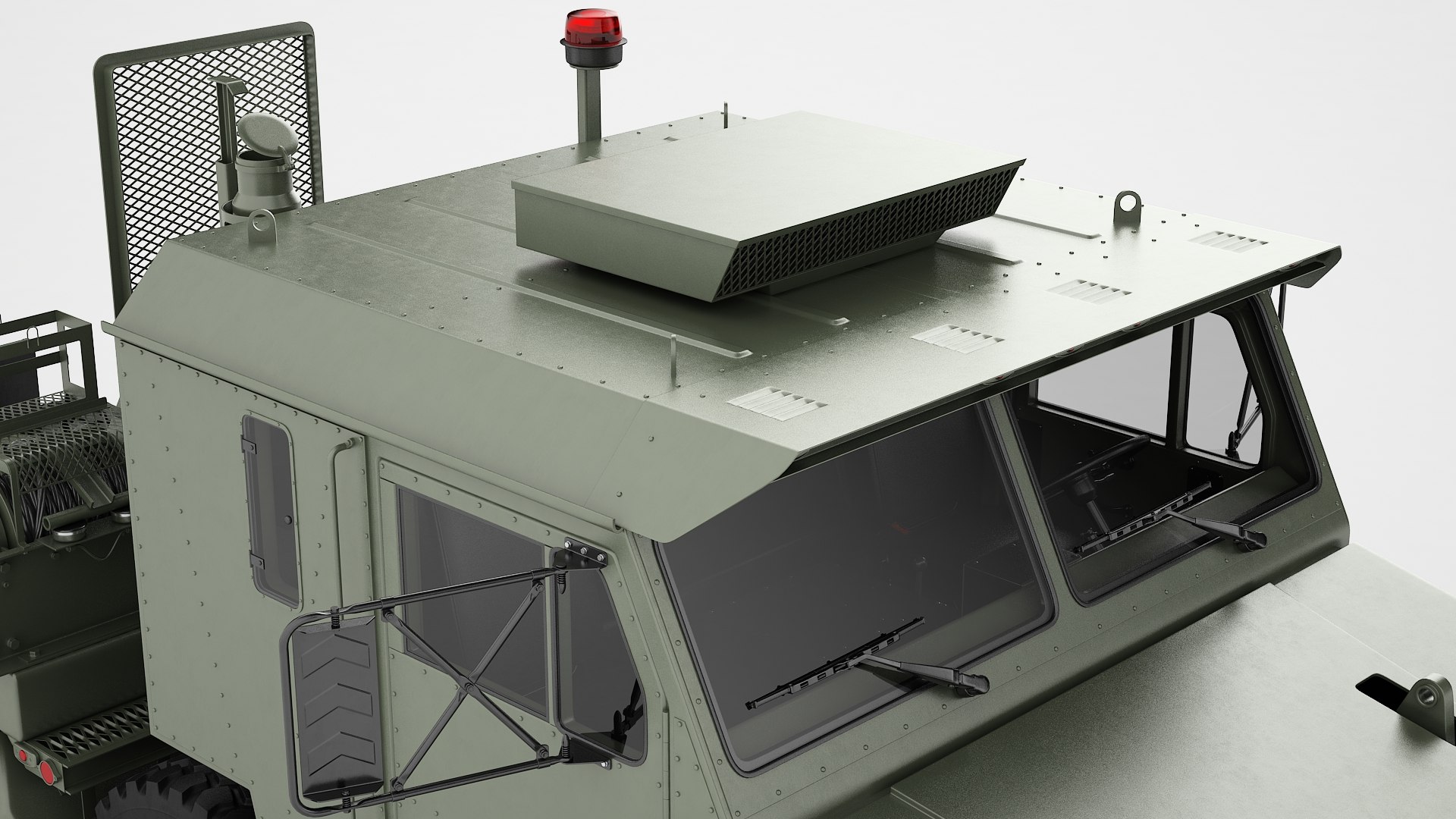 3D model Oshkosh M1070 Military Semi Truck 02 - TurboSquid 2174397