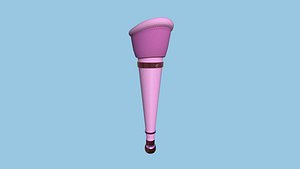 Pirate Pegleg A8 - Female Pink - Character Design Fashion 3D model