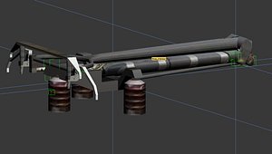 3d model pantograph tgv