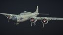 B-17 Hand-Painted