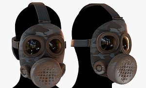 3D model gas mask