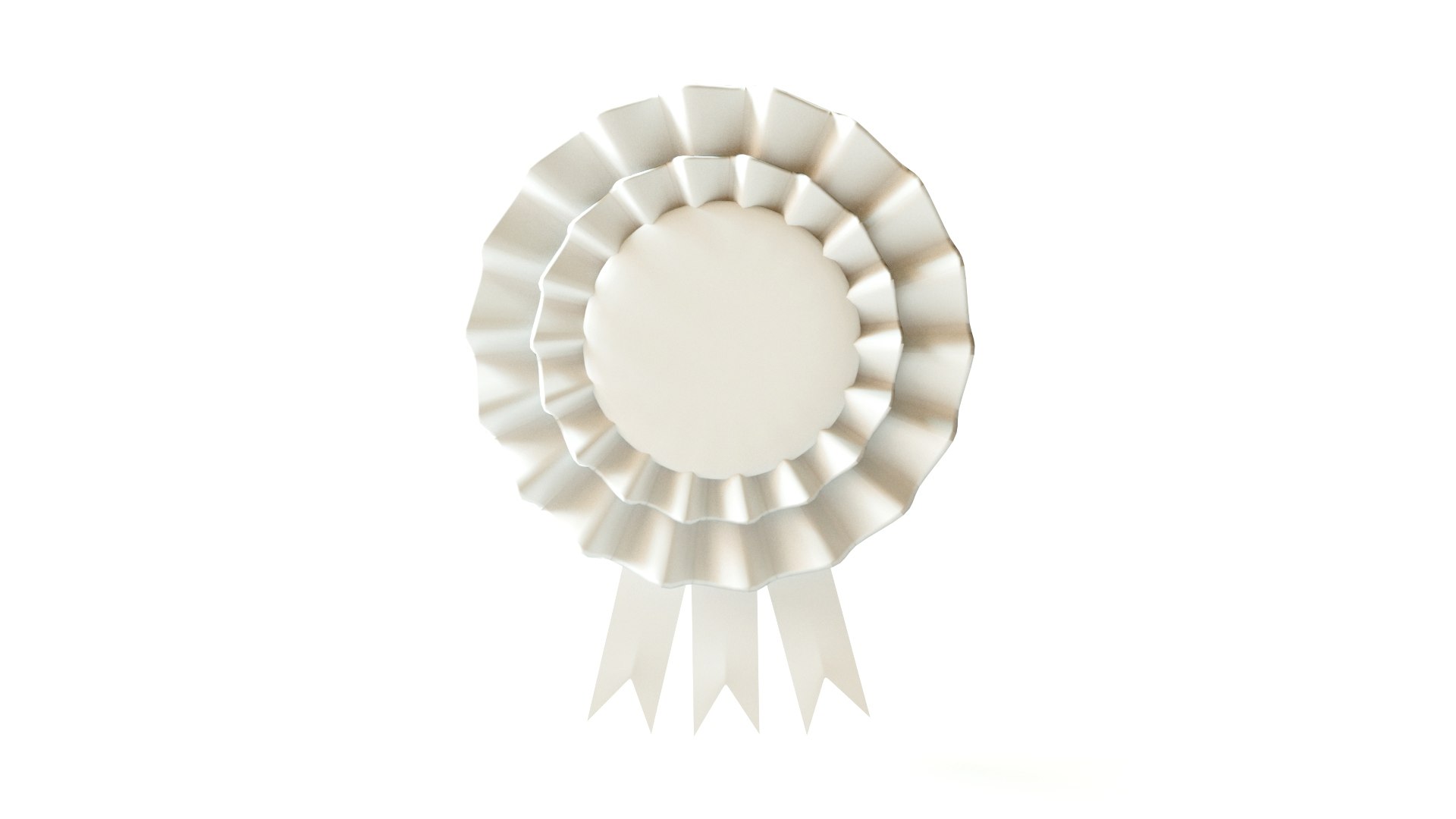 Rosette Ribbon Model - TurboSquid 1553104