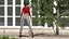 Light Skin City Style Woman Rigged for Cinema 4D