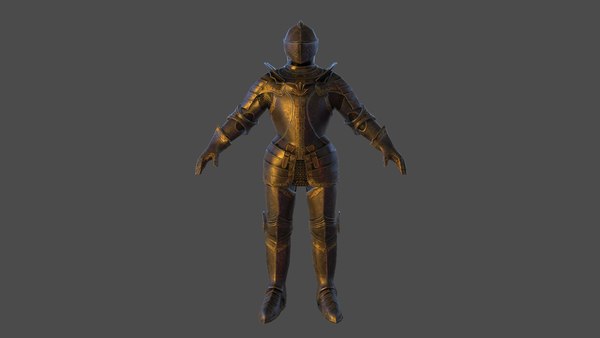 3d medieval characters real-time archer