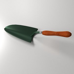 3d garden trowel model