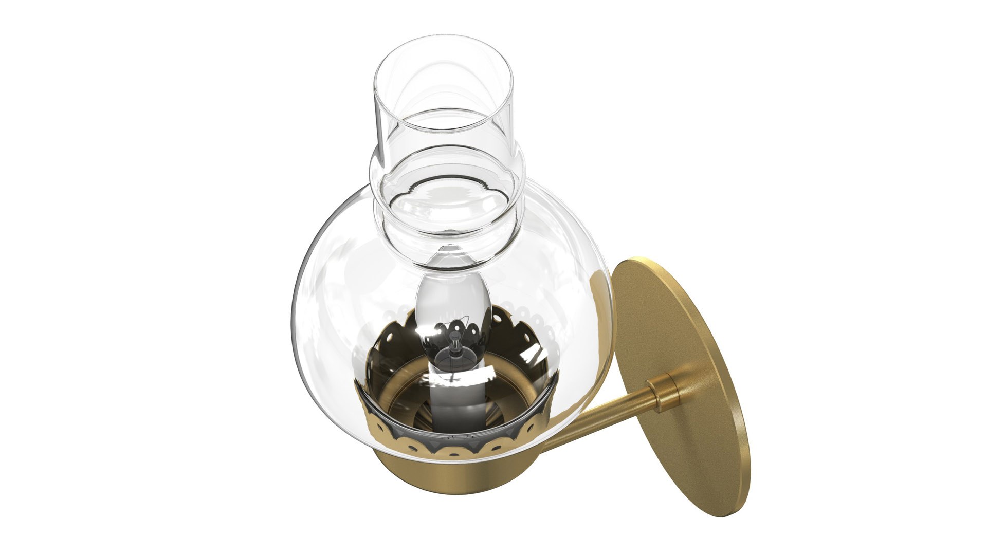 Lucent Adeline Sconce 3D - TurboSquid 1933901