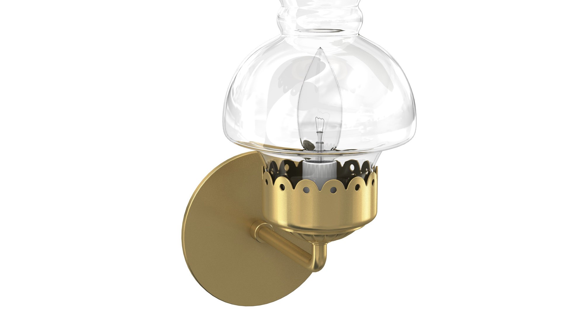 Lucent Adeline Sconce 3D - TurboSquid 1933901