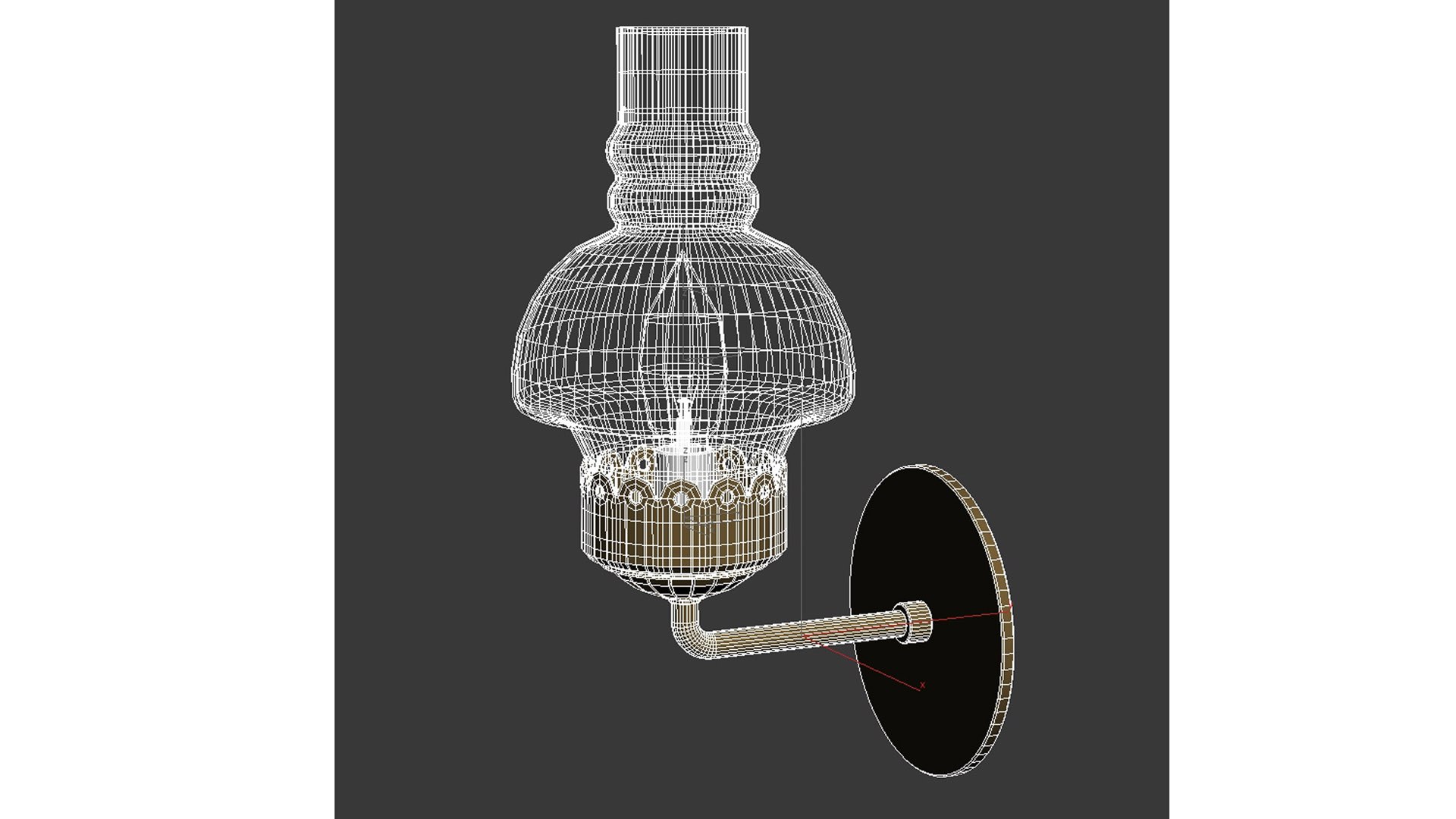 Lucent Adeline Sconce 3D - TurboSquid 1933901