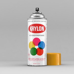 old krylon spray 3D model