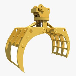 excavator 3d model