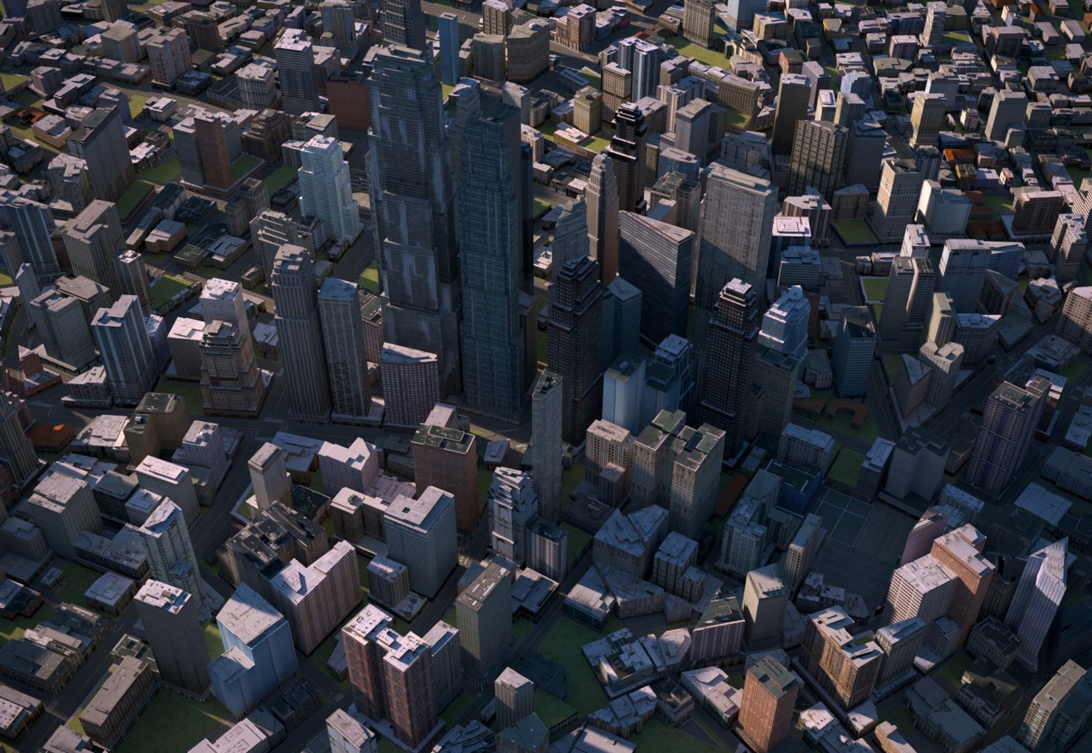 3D City Cityscape Model - TurboSquid 1407864