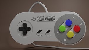 Nintendo Controller 3D model