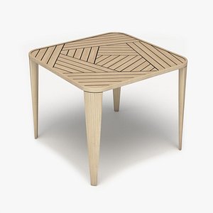 Parametric Style Coffee Table 3D model