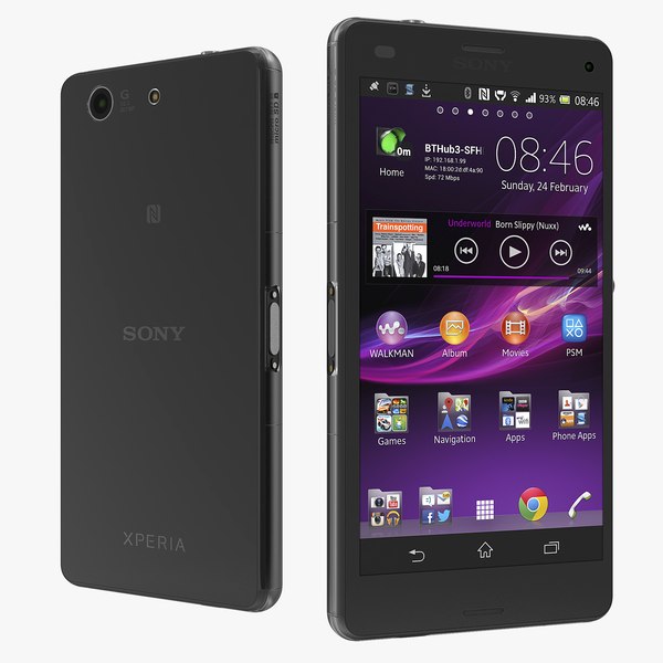 3d sony xperia z3 compact model