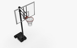 Basketball Hoop 3D Icon download in PNG, OBJ or Blend format