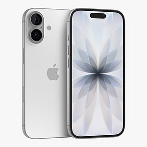 Apple iPhone 17 White 3D