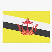 Flag Laying Pose Brunei