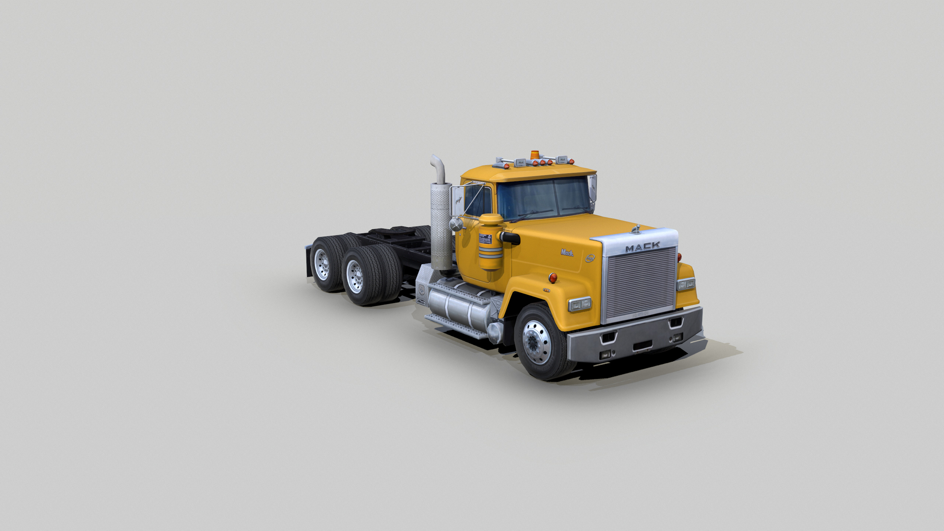 Mack RW600 Superliner Semi Truck 1988 3D Model - TurboSquid 1868560