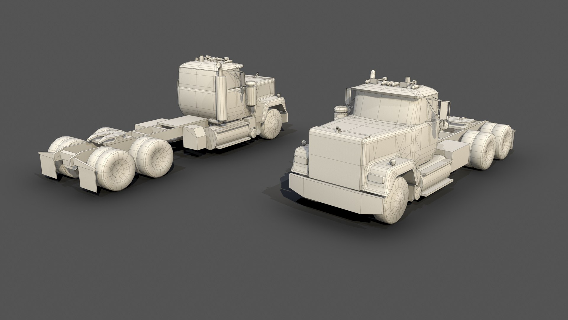 Mack RW600 Superliner Semi Truck 1988 3D Model - TurboSquid 1868560