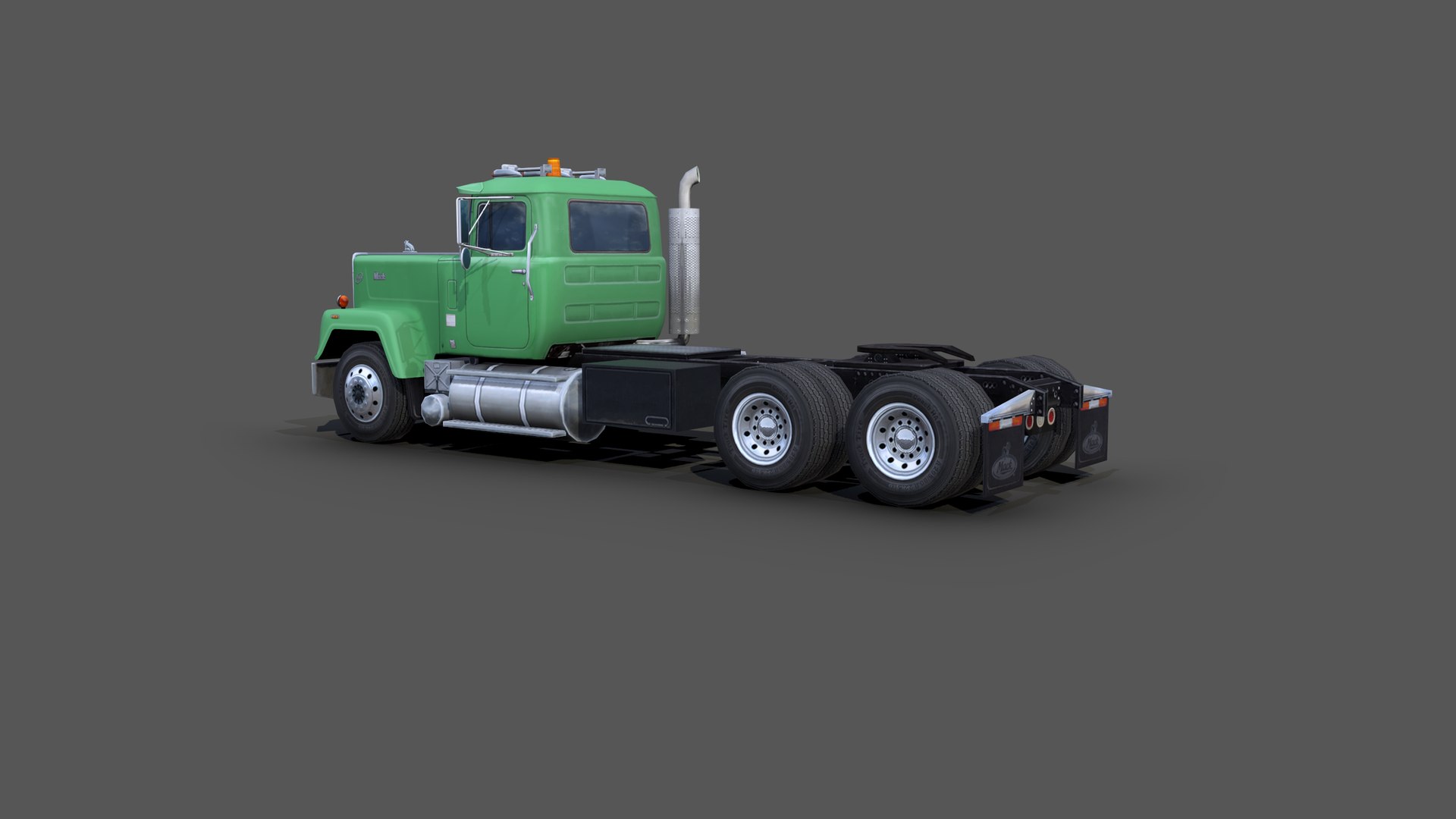Mack RW600 Superliner Semi Truck 1988 3D Model - TurboSquid 1868560