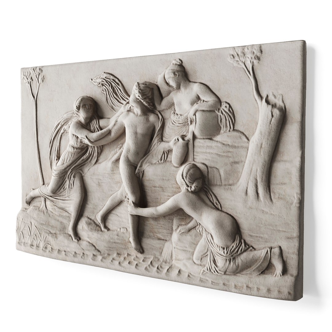 3D Roman Wall Relief Model - TurboSquid 1945906