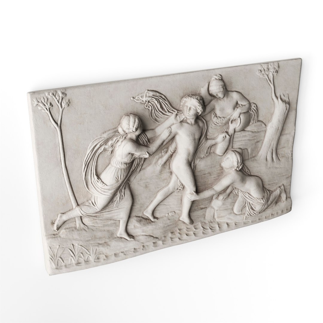 3D Roman Wall Relief Model - TurboSquid 1945906