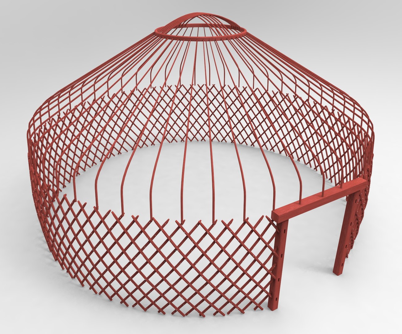 3ds Kazakh Yurt