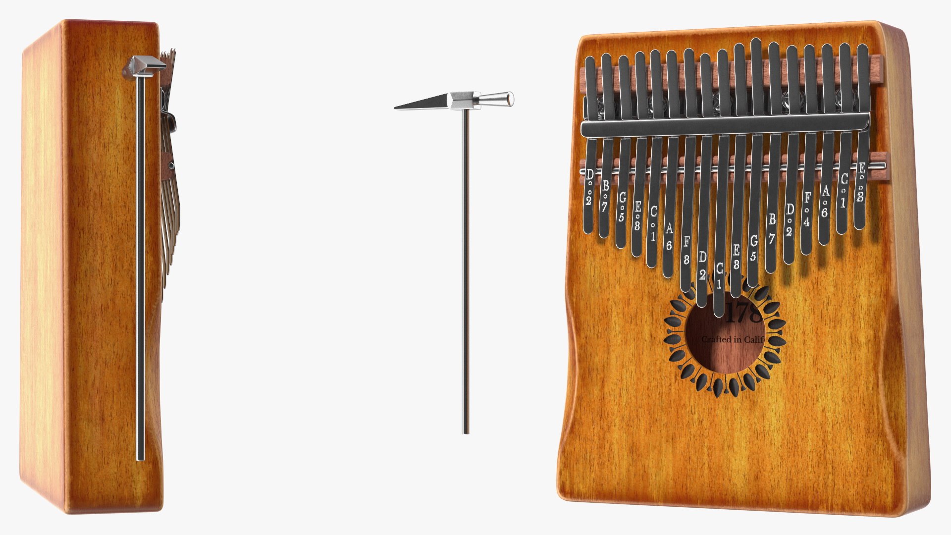 3D African Music Instruments Collection - TurboSquid 2054814