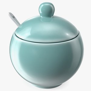 Sugar Bowl Green 3D model