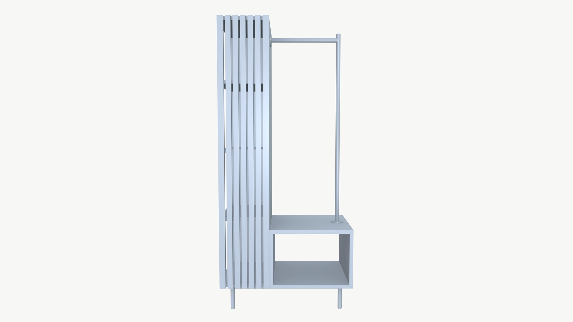 Clothes Rack Model - TurboSquid 2296057