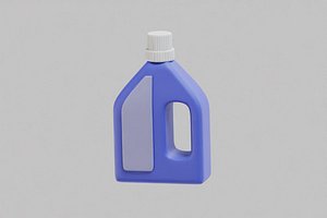 Detergent bottle 3D model